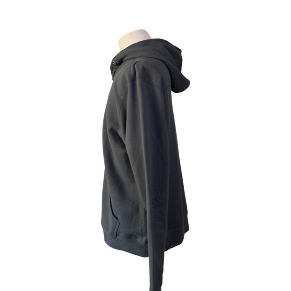 John Elliott Full Zip Hoodie Washed Charcoal Size 3 (L) Made in USA 100% Cotton - Picture 6 of 7